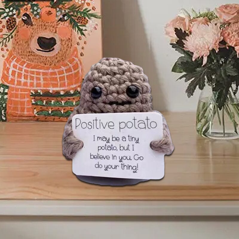 Voorverkoop：Grappige kado Gebreide Positieve Aardappel