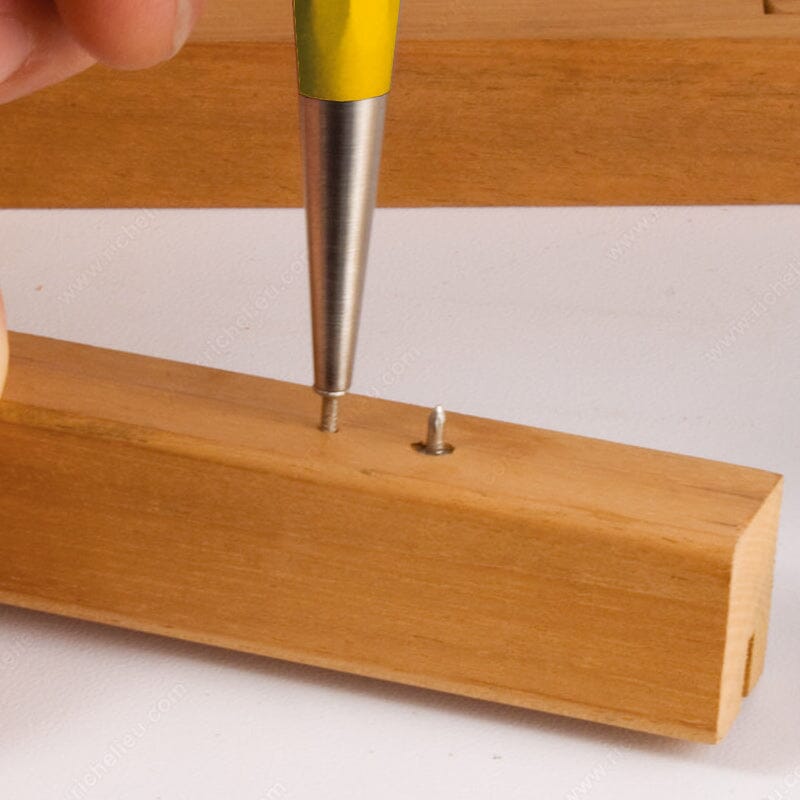 Dubbelkoppige plintdraad naadloze spijker