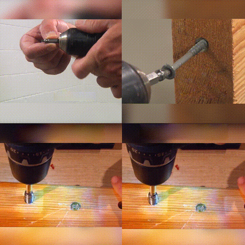 Beschadigde schroefextractor (set van 5)