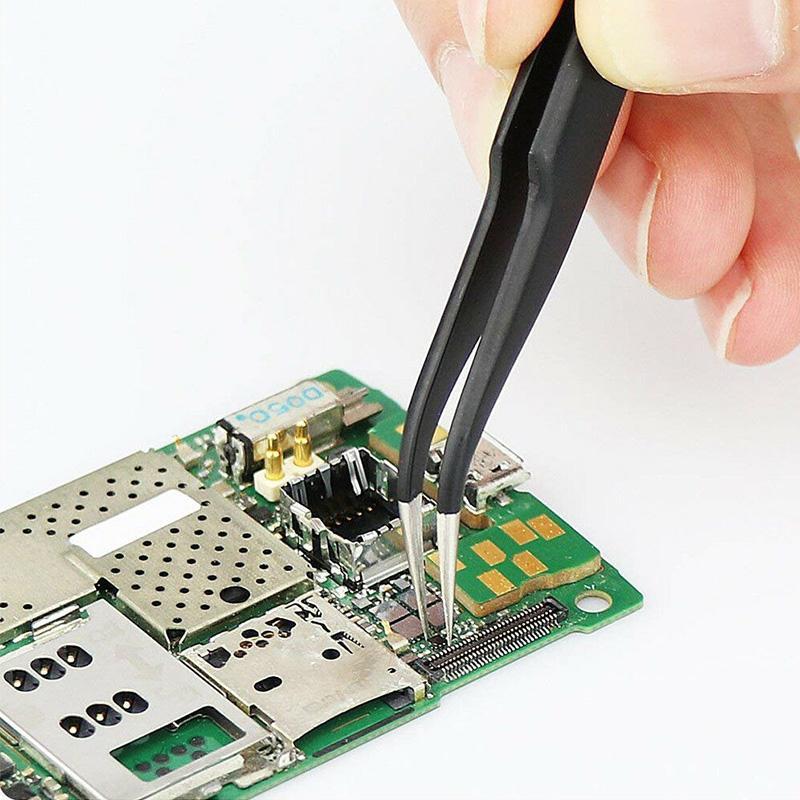 Precisie roestvrijstalen pincet (10 stuks)