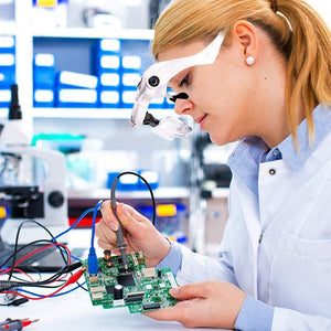 LED vergrootglas werkend glas