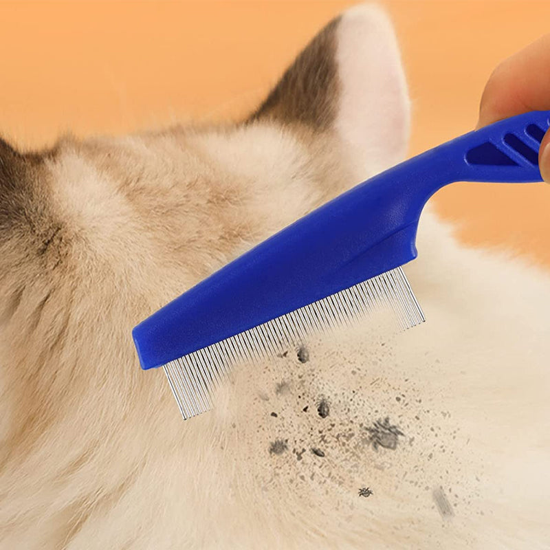 Multifunctionele dierenhaarkam voor het verwijderen van vlooien- en traanvlekken