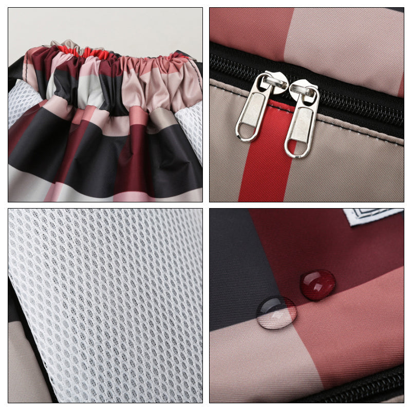 Lichtgewicht water dichte droge en natte scheidingszwem-fitness rugzak