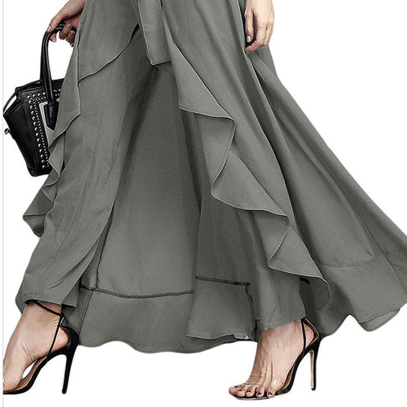 Vrouwen Lange Chiffon Rok