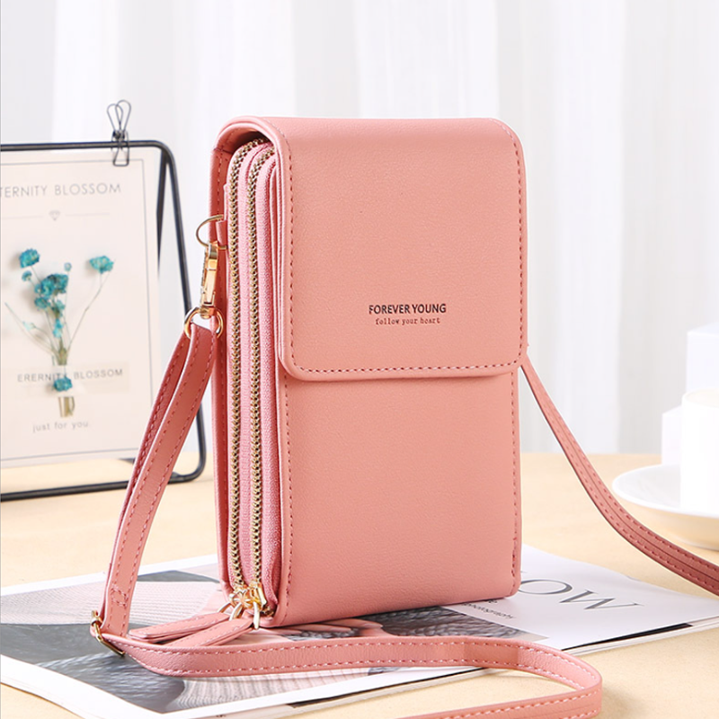 Crossbody-telefoontas met touchscreen met grote capaciteit