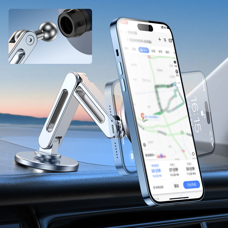 Opvouwbare magnetische 360° rotatie telefoonhouder