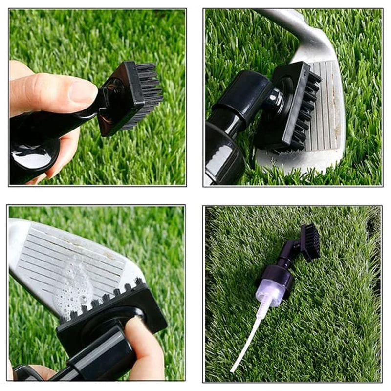 Groefborstel voor golfclubs