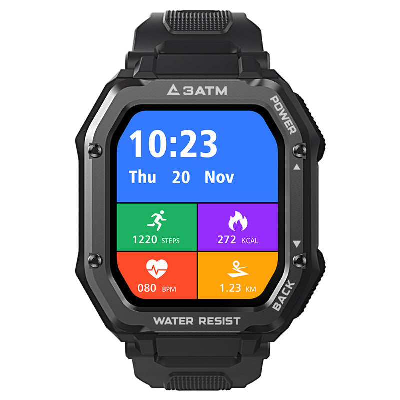 Outdoor waterdicht anti-collision Slim Horloge