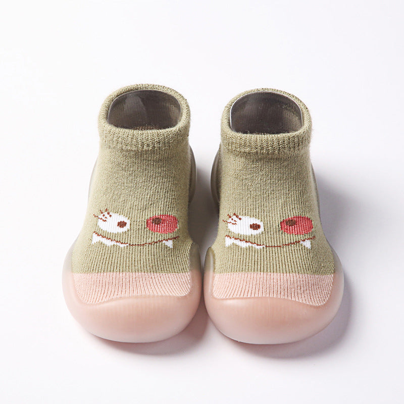 Schattige dieren - antislip baby-peuterschoenen