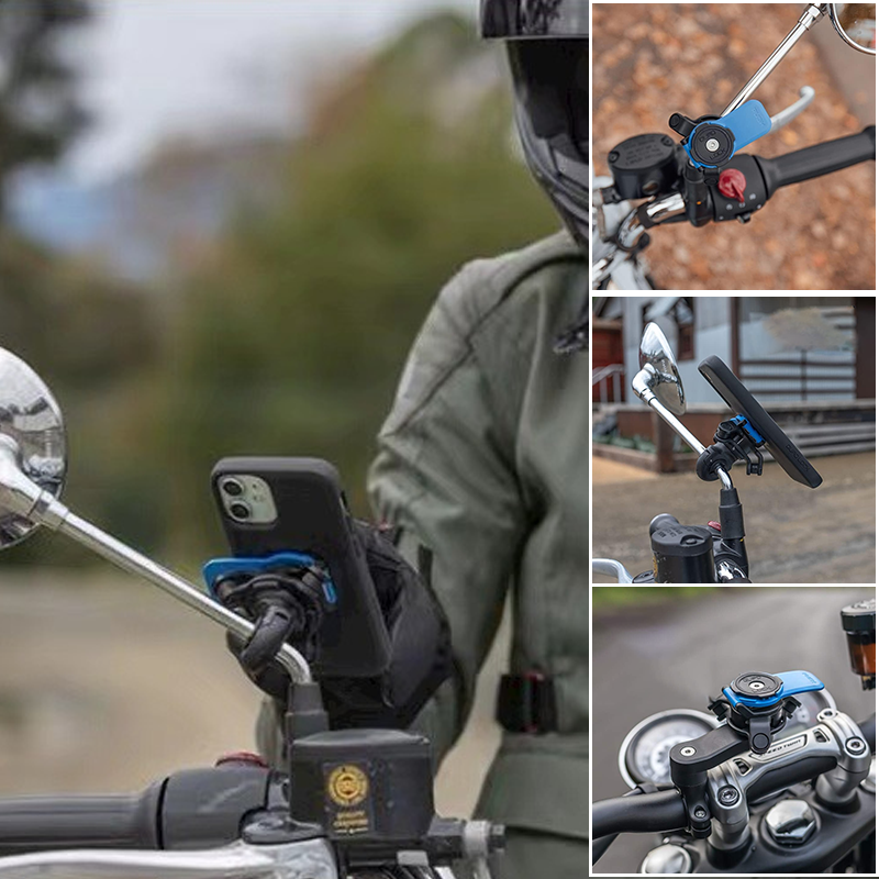 Draaibare fietstelefoonhouder