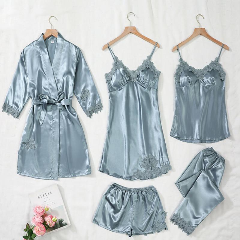 5-delige pyjamaset