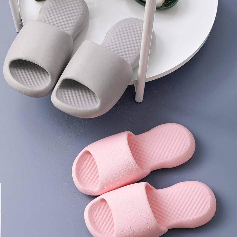 Antislip superzachte pantoffels met dikke zolen