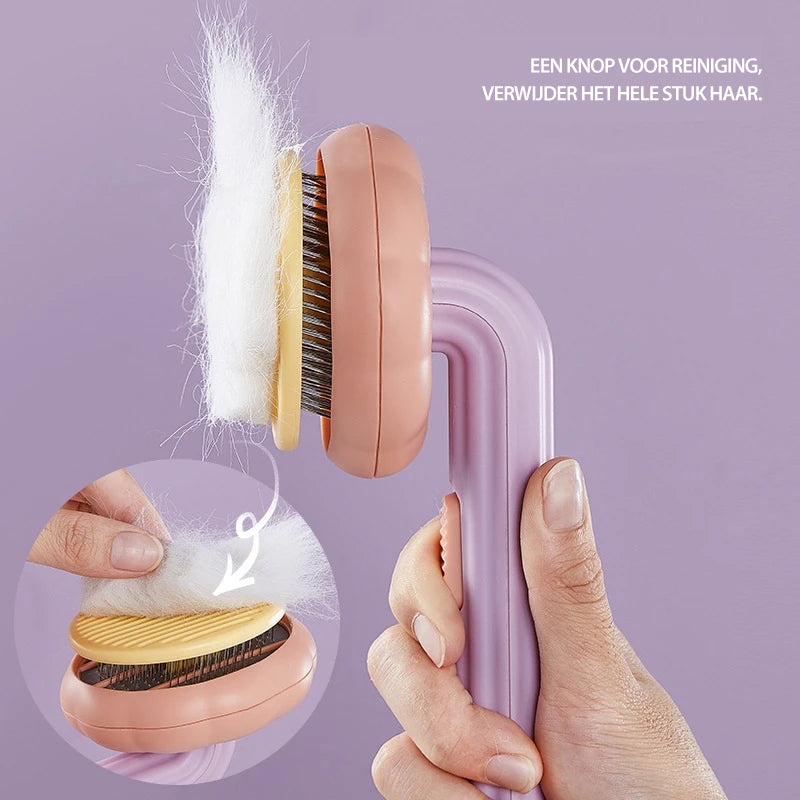 Pompoenkamborstel voor huisdieren