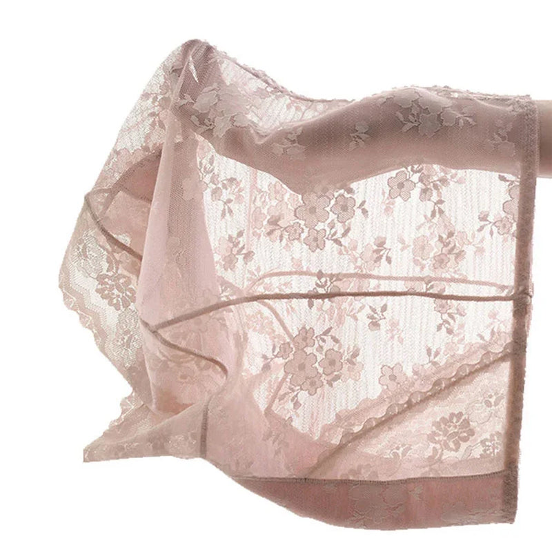 Kanten slipje met hoge taille