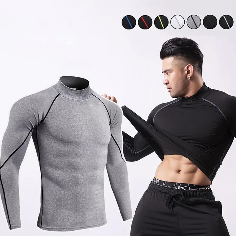 Rekbaar sportief ademend shirt voor mannen