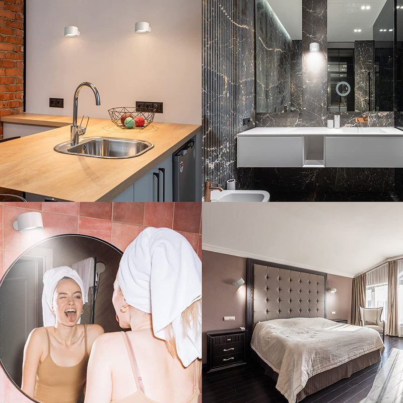 Magnetische wandlamp