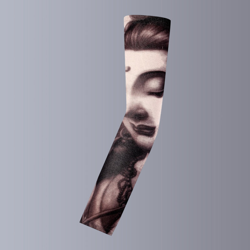 Mouwen in tattoo-stijl Zonnebrandcrème mouwen