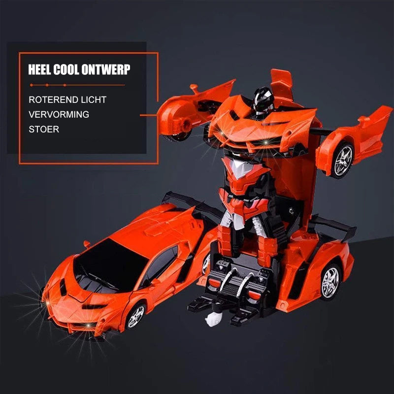 Afstandsbediening transformerende robotauto