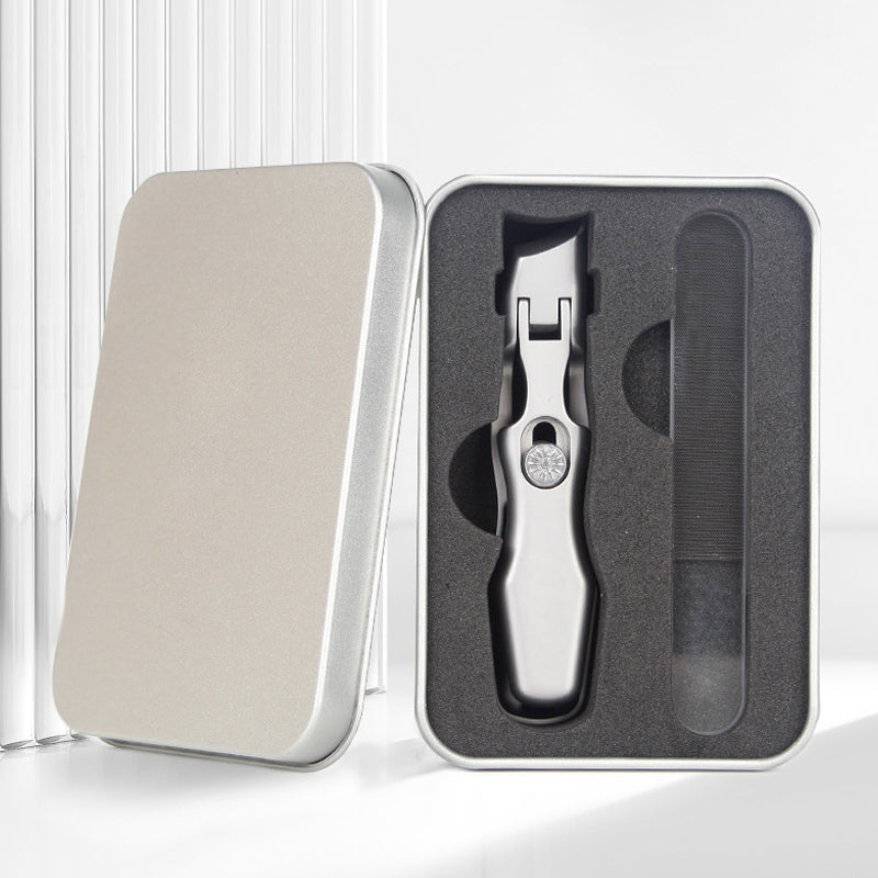 Schuine nagelknipper met grote opening