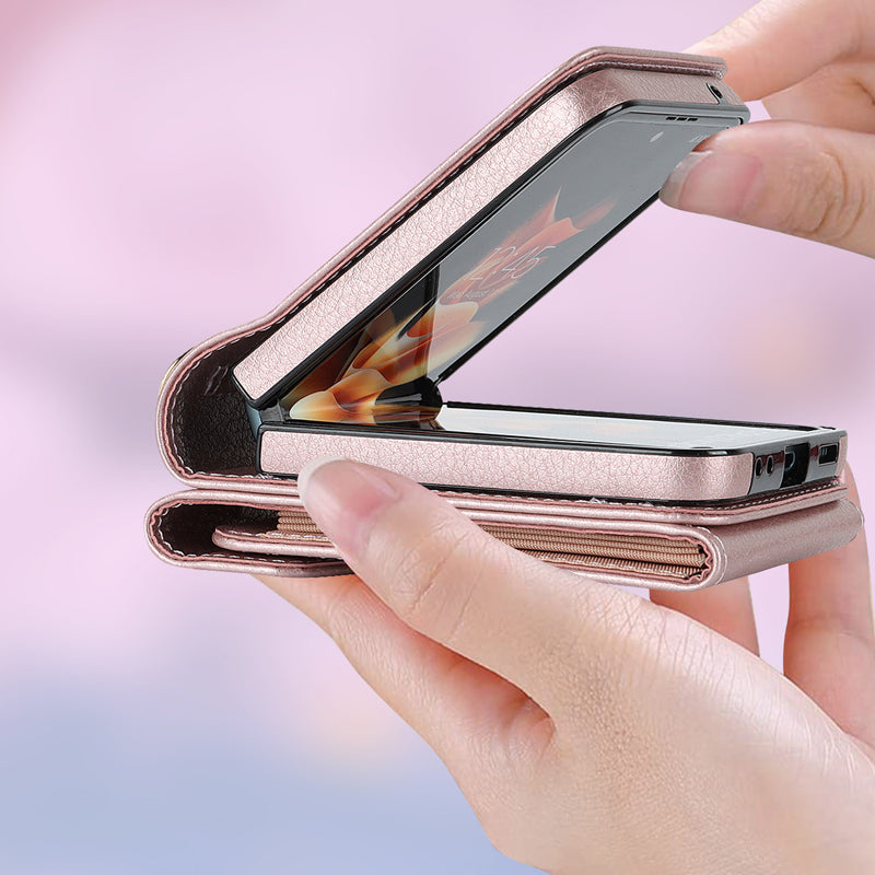 Z Flip5 Opvouwbare Messenger-telefoonhoes voor Samsung Flip4