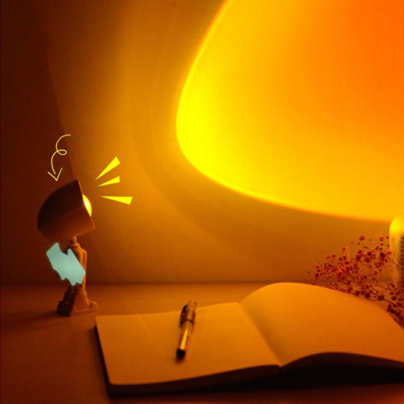 Projectielamp The Sun Never Sets