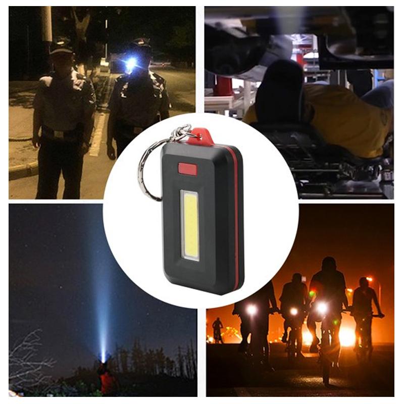 Mini LED Zaklamp Sleutelhanger