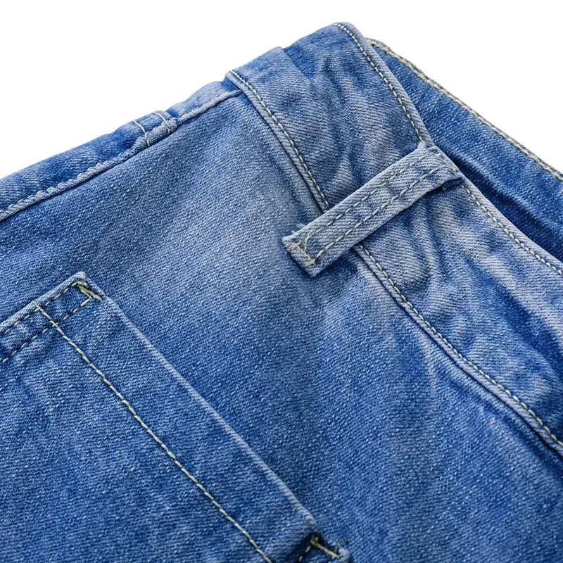 Flare-jeans met hoge taille