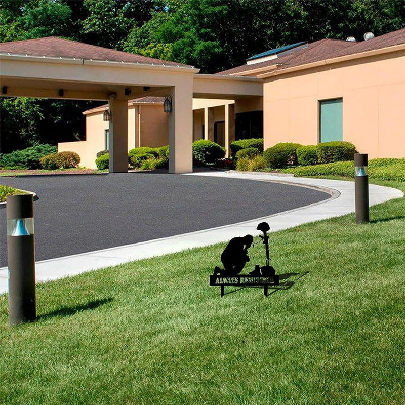 Decoratie voor soldatenmonument