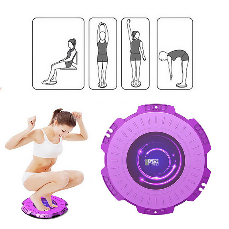 Massage Taille Draaiplank met Trekkoord