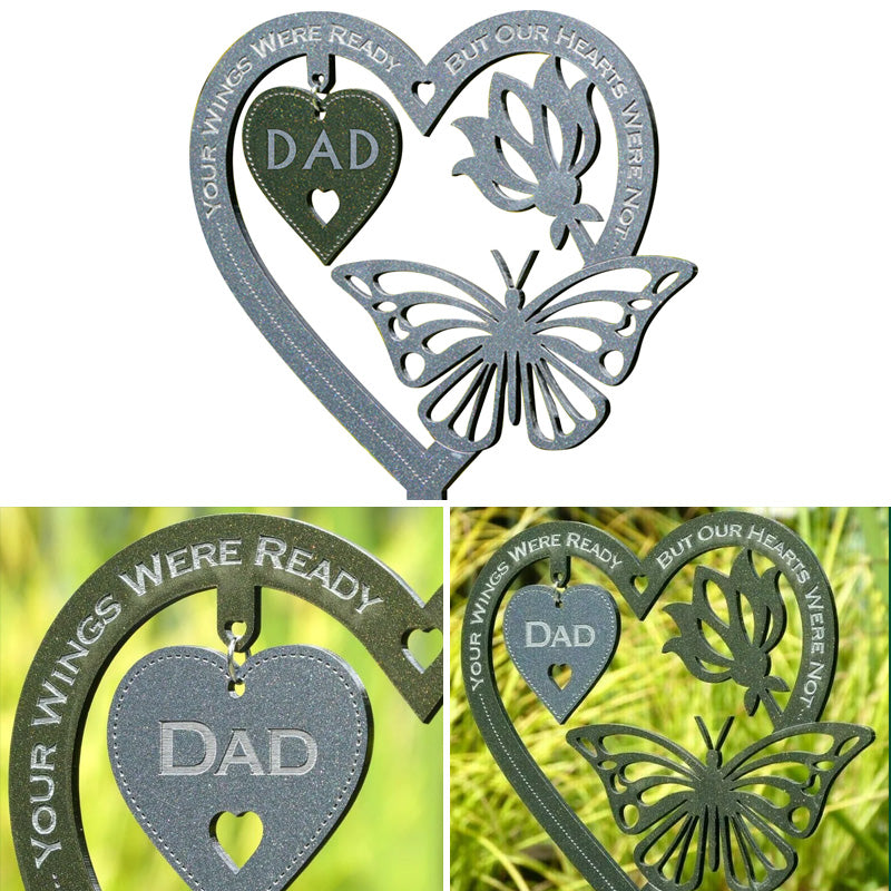 Vlinder Kaart Ornament