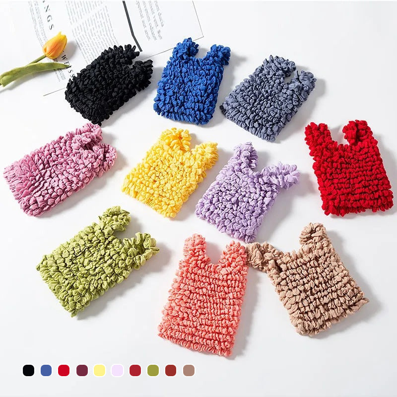Magische stretch tas geplooide tas