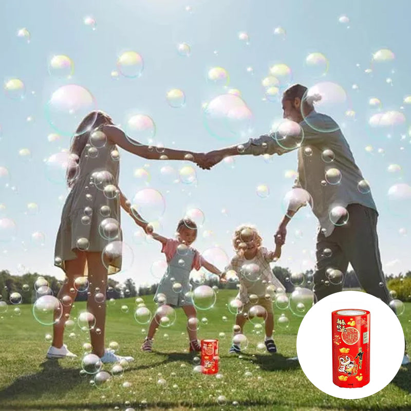 Draagbare vuurwerk bubbelmachine
