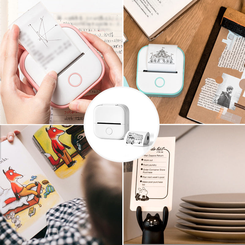 Mini draagbare Bluetooth-printer