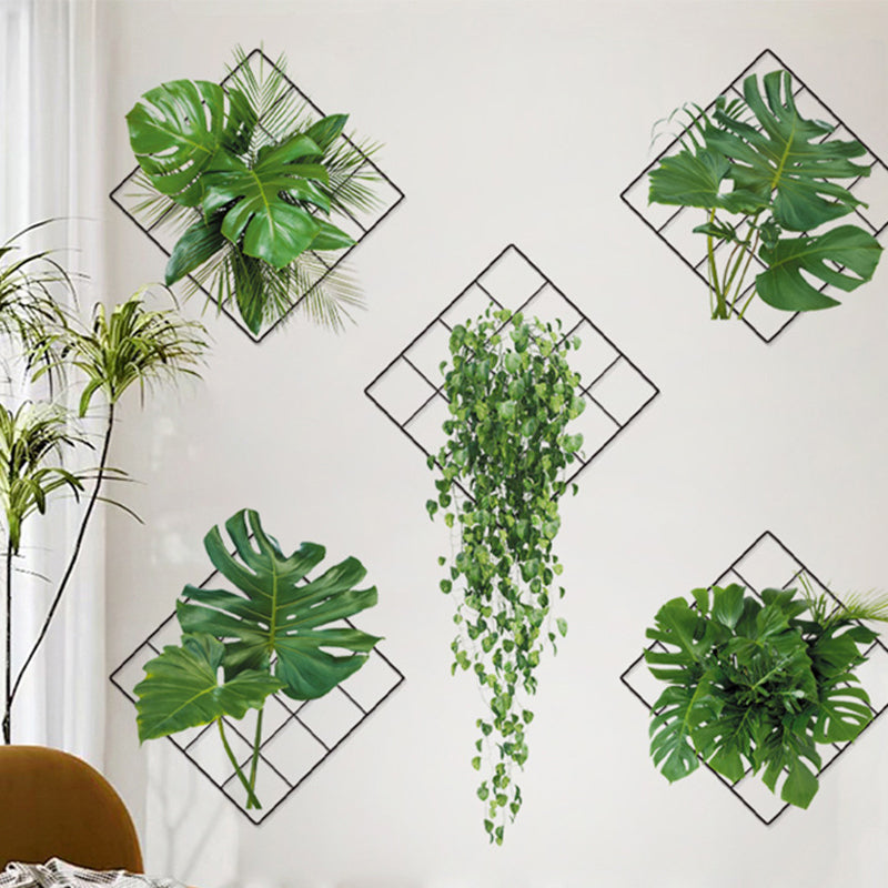 3D Groene Plant Muursticker