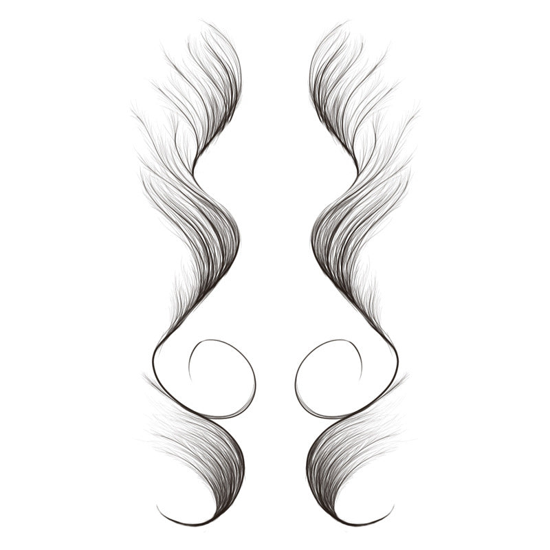 Stickers voor babyhaarranden