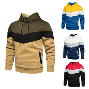 Lente-sweatshirt met kleurvlakken voor heren en dames