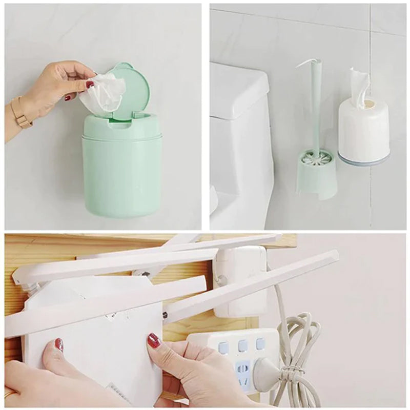 Dubbelzijdige zelfklevende muurhaak