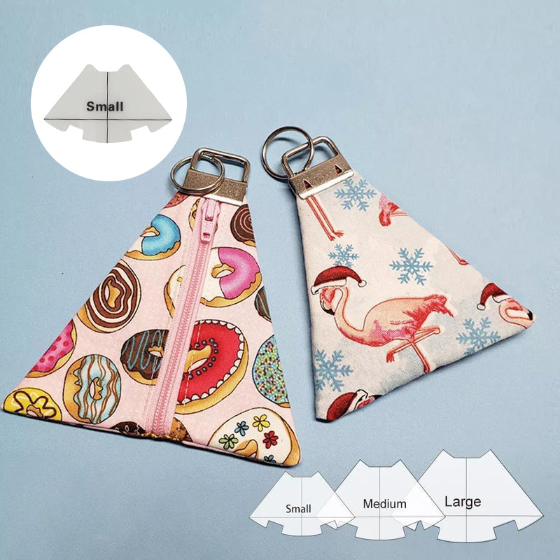 Schattig Sleutelzakje Sjabloon Set