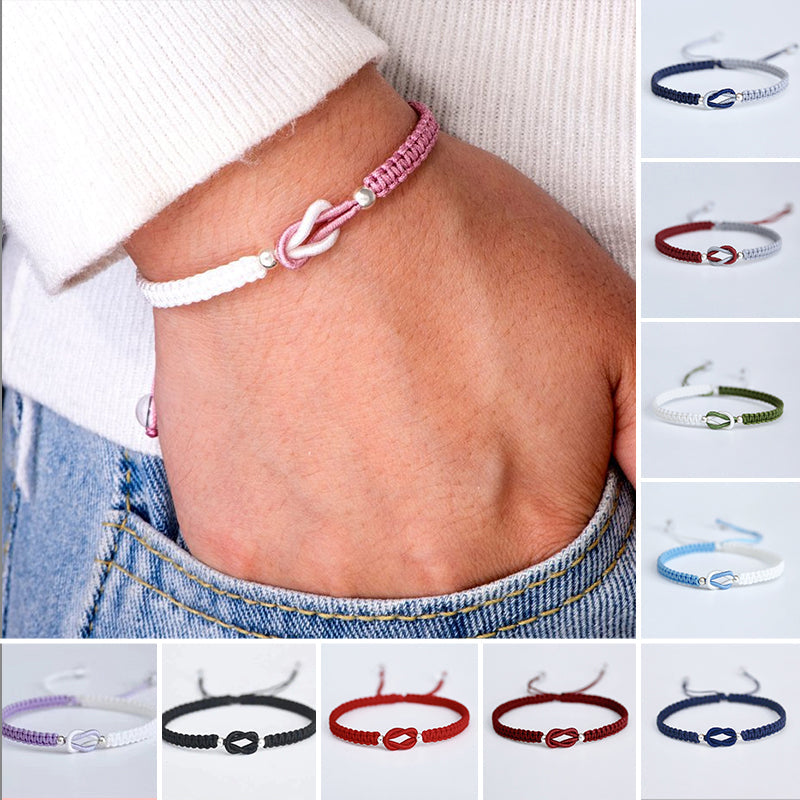 Met Elkaar Verbonden Handgemaakte Gevlochten Armband