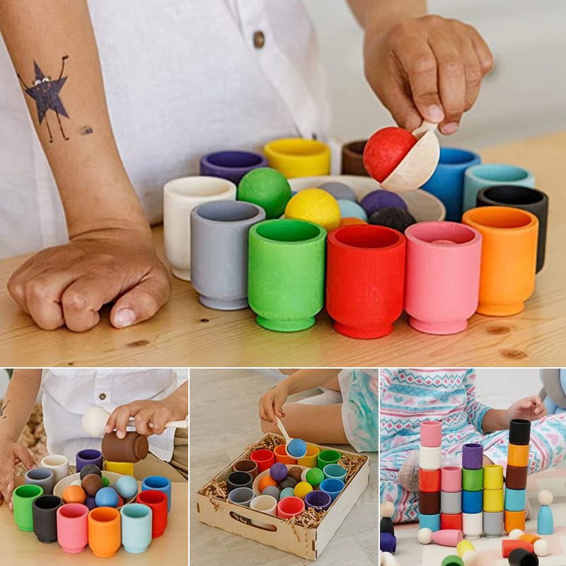 Regenboog speelgoed wijsheid spel