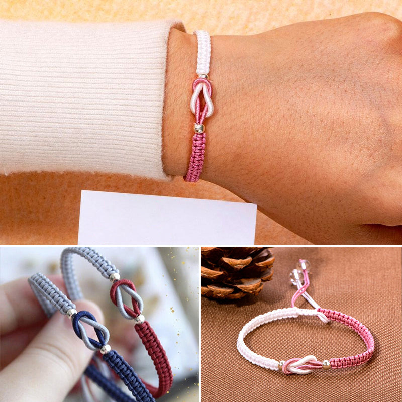 Met Elkaar Verbonden Handgemaakte Gevlochten Armband