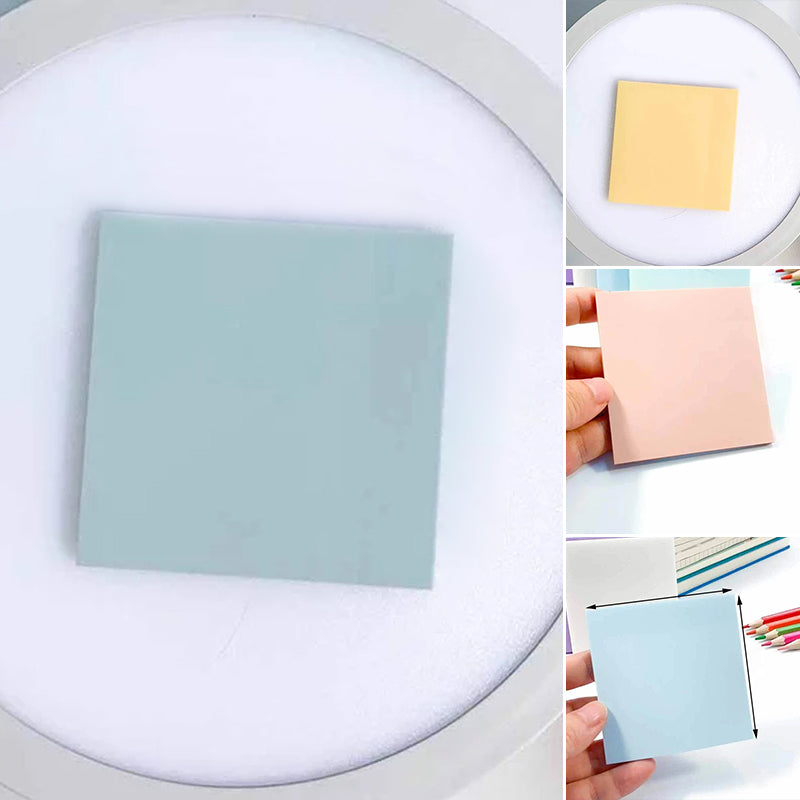 Magische Doorschijnende Plak Notities