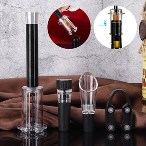 Handmatige flesopener met luchtdruk