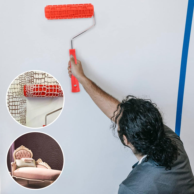 Hulpmiddel voor het maken van reliëf voor muren