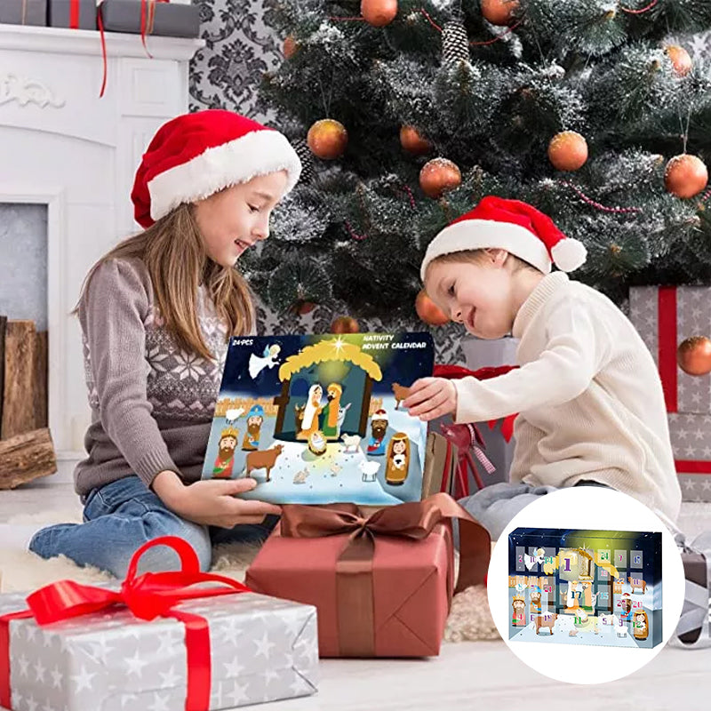 24 Dagen Kerstmis Kerststal Set