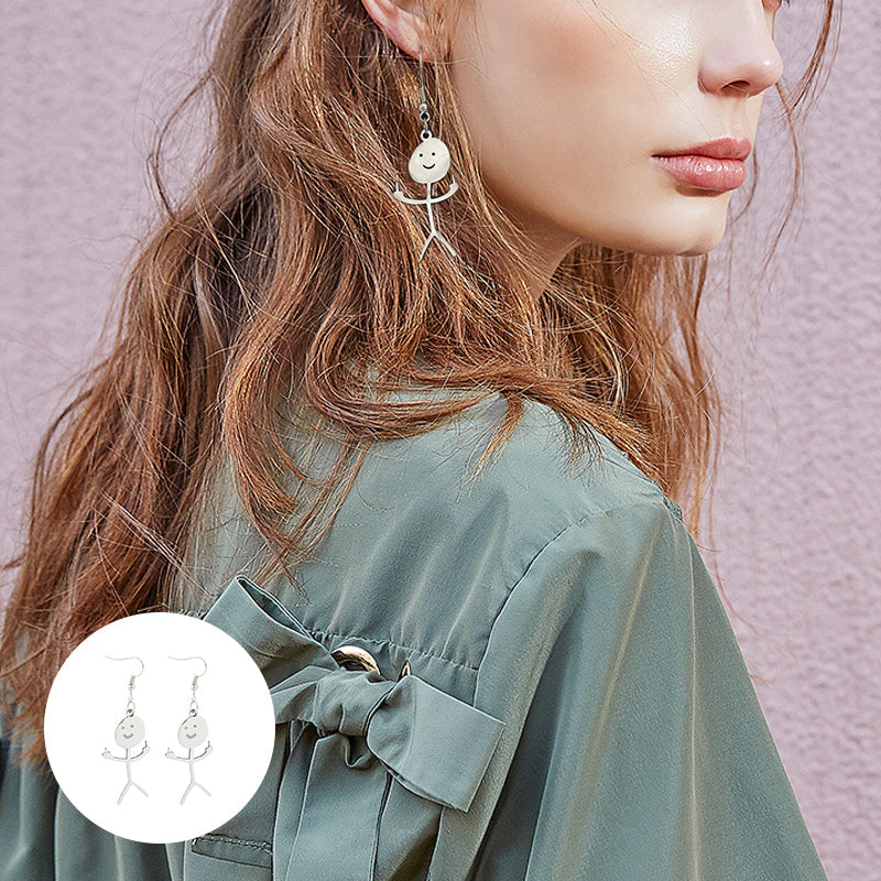 Grappige Krabbel Oorbellen