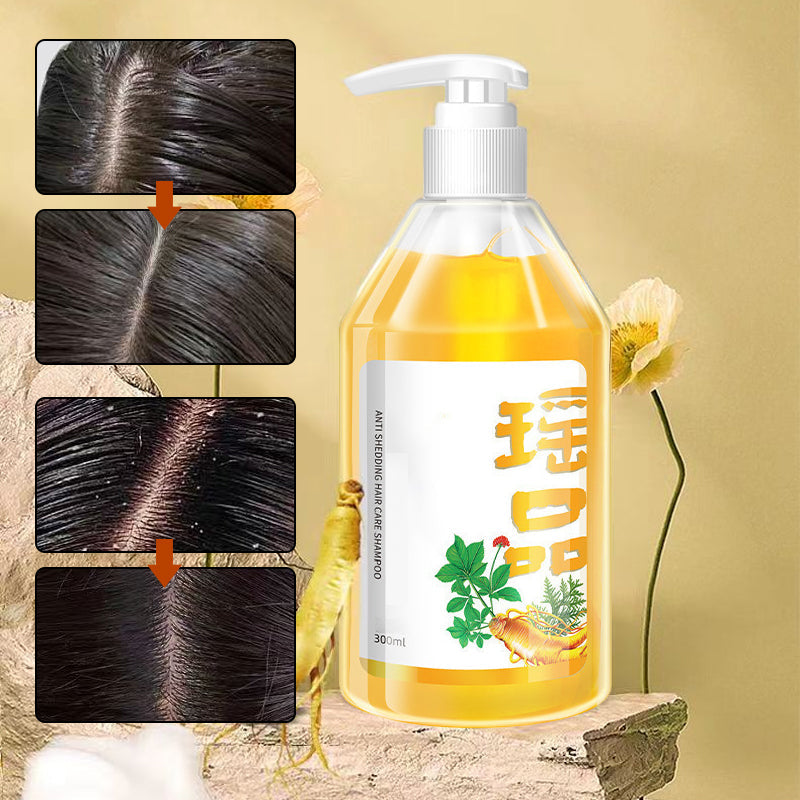 Gladde en oliecontrolerende anti-haaruitvalshampoo