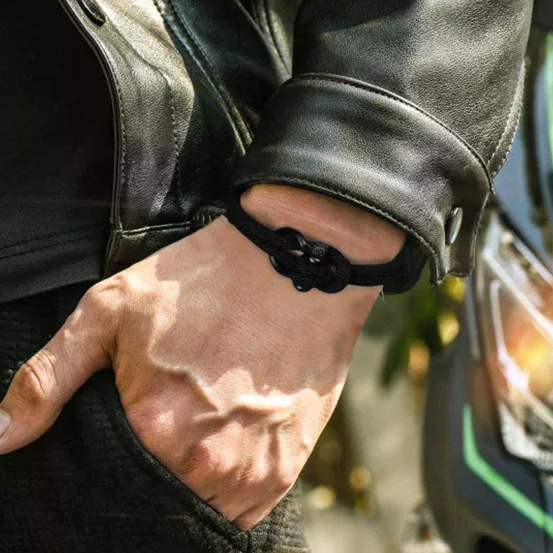 Producten Nautische gevlochten touw-armband