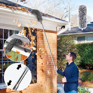 Intrekbare wasbare gebogen microfiber stofdoek