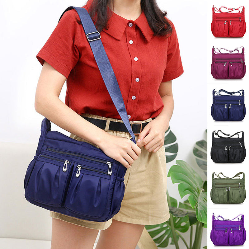 Moedertas van Oxford-stof